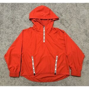 Ivy Park Red 1/4 Zip Light Weight Hoodie‎ Women's Size XS